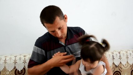 Minik Ecrin yürümek için yardım bekliyor - KARAMAN