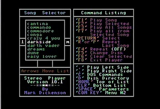 John Cafferty/Beaver Brown Band On the Darkside Commodore 64 Stereo Sid Player Keyboard