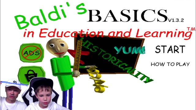 ЗЛОЙ УЧИТЕЛЬ БАЛДИ в Baldi's basics in education and learning