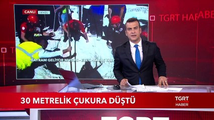 İnşaat İşçisi 30 Metrelik Çukura Düştü