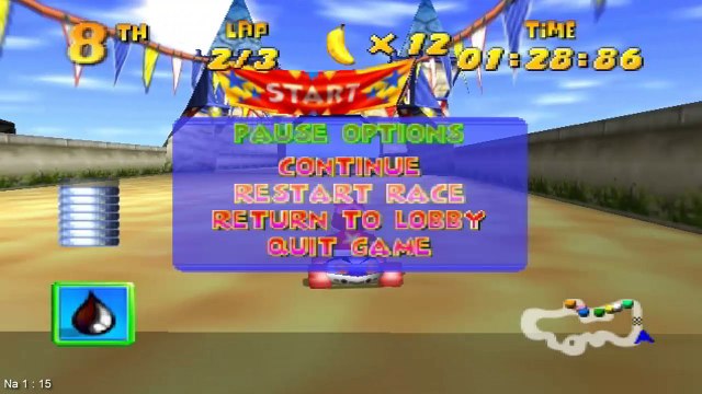 Diddy Kong Racing #43 [Silver Coin Challenge - GreenWood Village] Na quarta tentativa