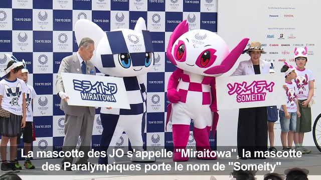 Tokyo baptise les mascottes des JO-2020