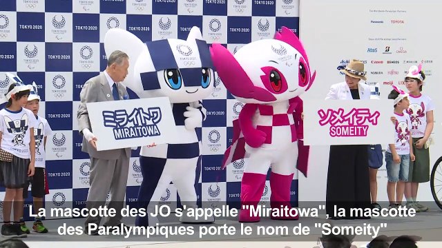 Tokyo baptise les mascottes des JO-2020