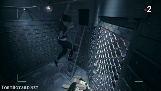 Fort Boyard 2018 : Flora Coquerel dans l'épreuve de la Banque (30 juin 2018)