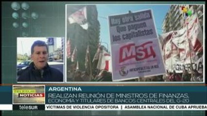 Titular del FMI asiste a reunión de ministros de finanzas del G-20