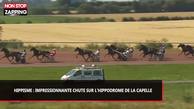 Hippisme : Violent carambolage sur l'hippodrome de la Capelle (vidéo)