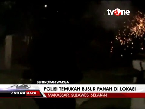 Bentrok Warga Kembali Pecah di Makassar