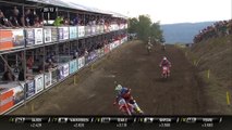 Jeffrey Herlings passes Antonio Cairoli - MXGP of Czech Republic 2018