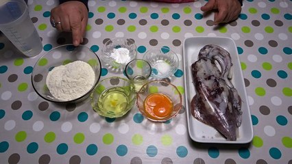 كلمار مبطن مقرمش مغذي سهل وسريع  بمذاق راائع وبمكونات بسيطة