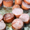Crock-Pot BBQ Cocktail Sausages!....Smoked sausage combined with a sweet, tangy BBQ sauce mixture that stays warm in the Crock-Pot for the duration of your gam