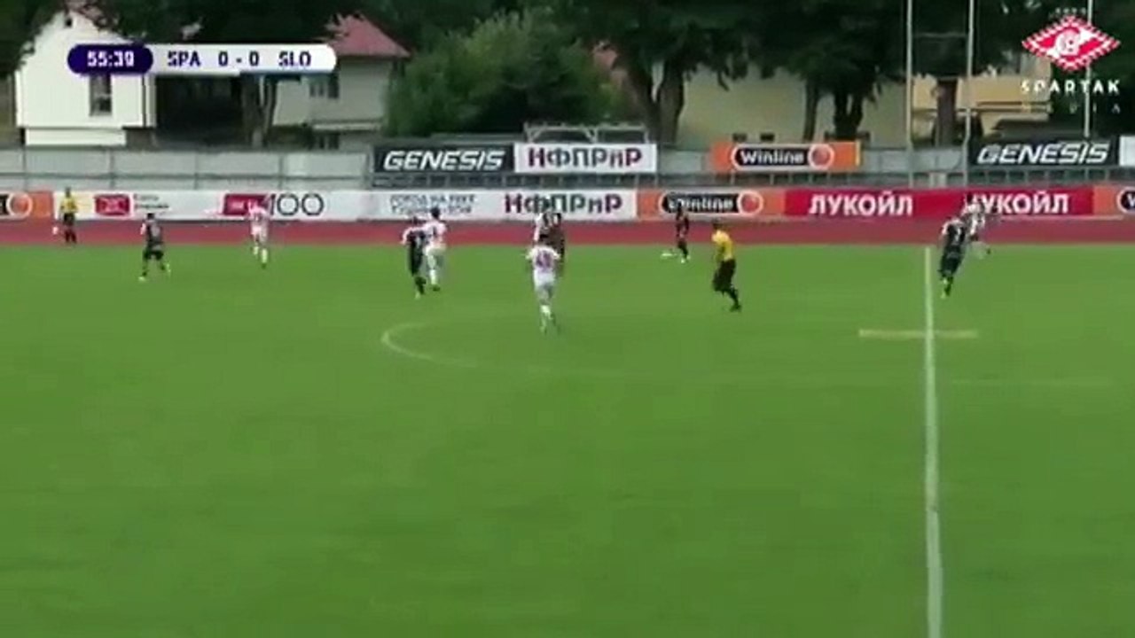 Spartak Moskau 1:0 Slovacko (Friendly Match. 11 July 2018)