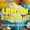 These LEMON WHIPPERSNAPS are perfect for a party! Super easy to make with just a handful of ingredients! RECIPE HERE: