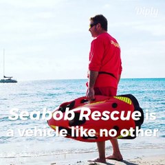 This machine makes saving lives out at sea faster and safer Credit: Seabob Rescue & seabob-rescue.com