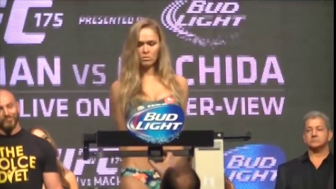 Sexiest Ronda Rousey Moment Ever!!!
