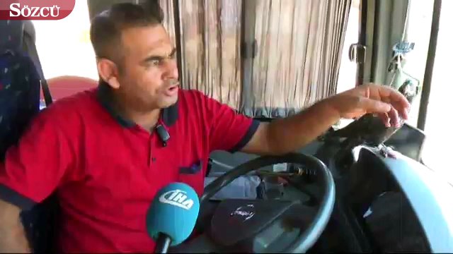 Bu halk otobüsünün muavini güvercin