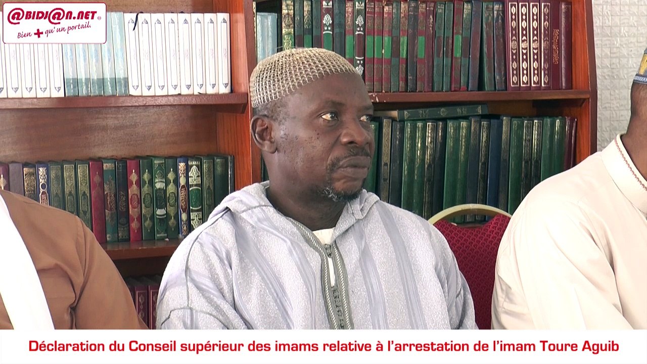 [video] Déclaration du Conseil supérieur des imams relative à l’arrestation de l’imam Toure Aguib