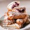 Cheesecake lovers, these Blueberry Cheesecake Egg Rolls were MADE for you. Full recipe: