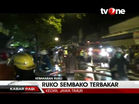 Api Lalap Toko Sembako di Kediri