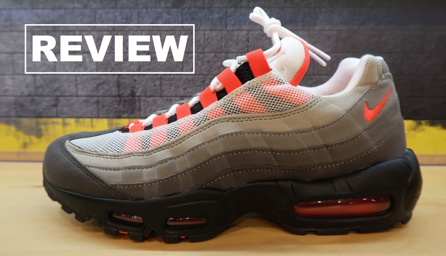 nike air max 95 solar red 2018