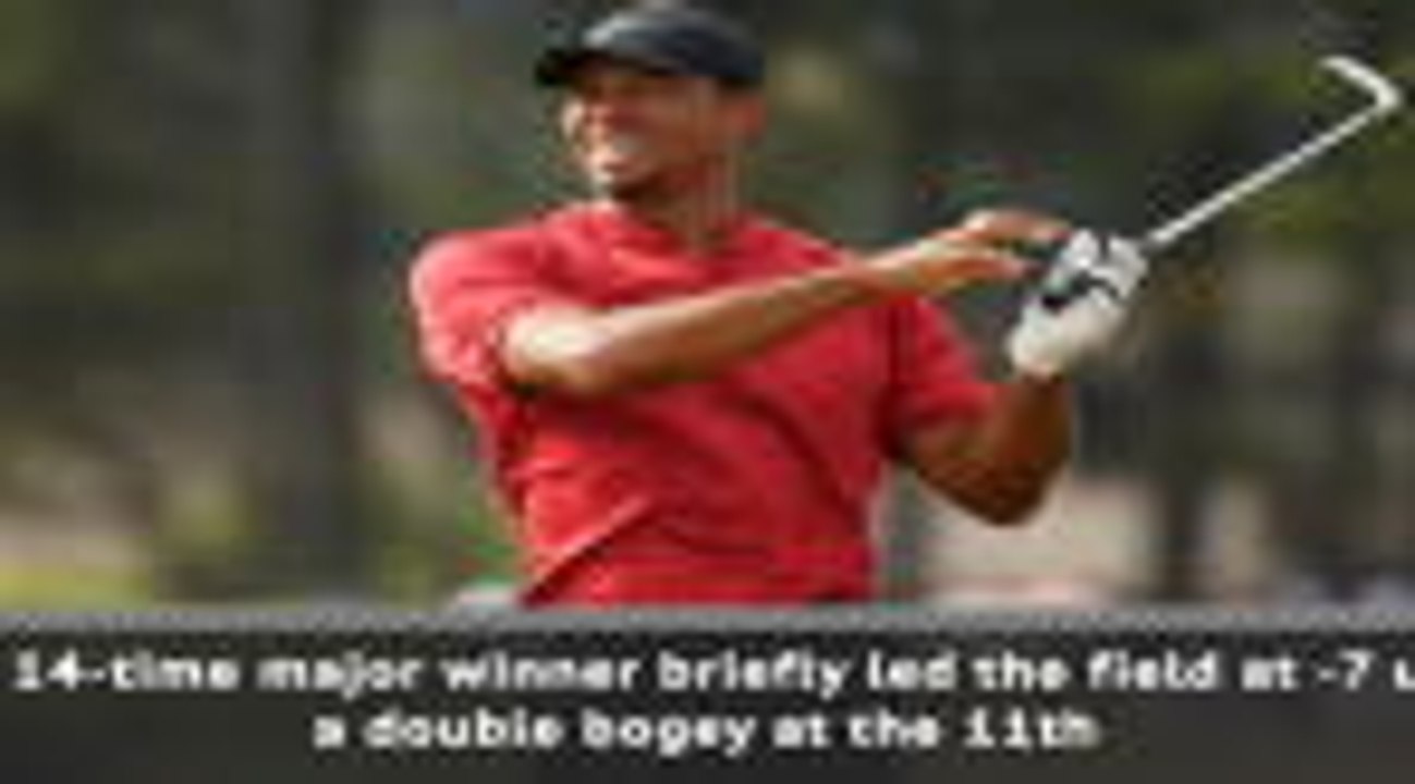 Tiger shows teeth