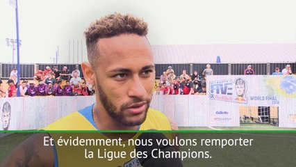 PSG - Neymar : ''Remporter la Ligue des Champions"