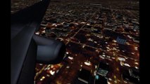 FSX 737-200 Landing at LAX