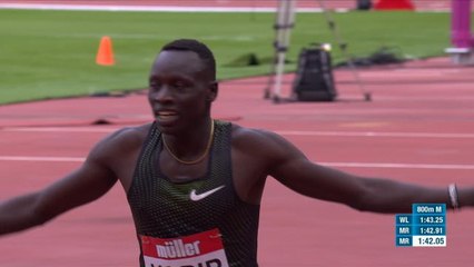 Ligue de diamant - Korir signe la meilleure performance mondiale de l'année sur 800m