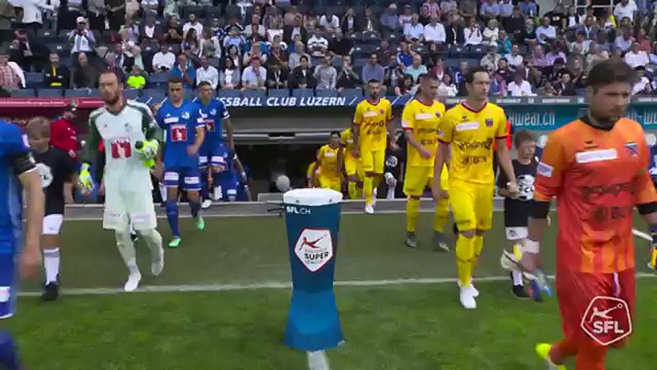 Luzern 0:2 Xamax (Switzerland. Super League. 21 July 2018)