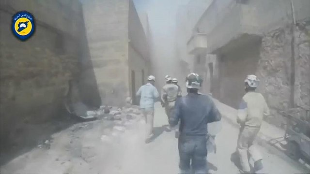 Des centaines de casques blancs évacués de Syrie