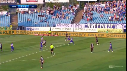 Pedro Tiba stunning scissor kick goal - Wisła Płock 1-[2] Lech Poznań