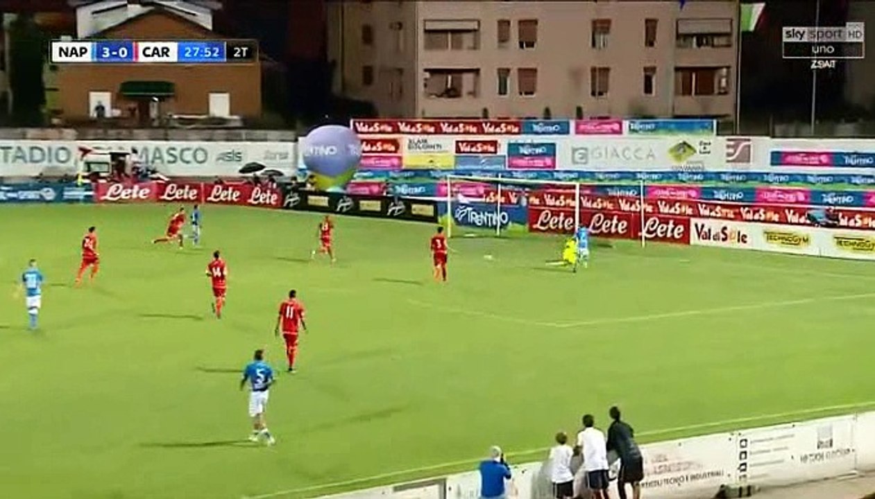 Simone Verdi Goal HD -  Napoli (Ita)	4-0	Carpi (Ita) 22.07.2018
