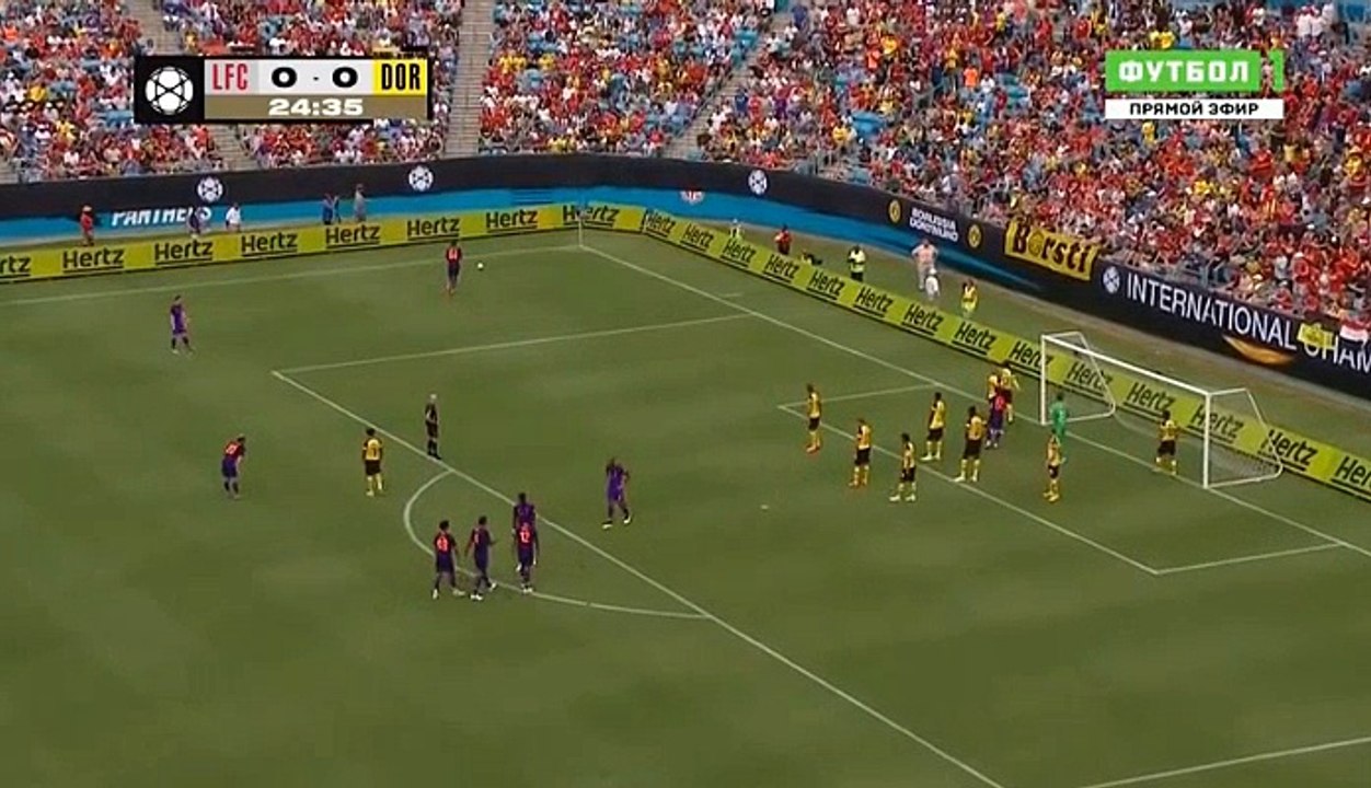 Virgil Van Dijk Goal HD - Liverpool 1-0 Dortmund 22.07.2018