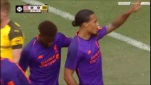 Virgil Van Dijk Goal HD - Liverpool 1-0 Dortmund - 22.07.2018