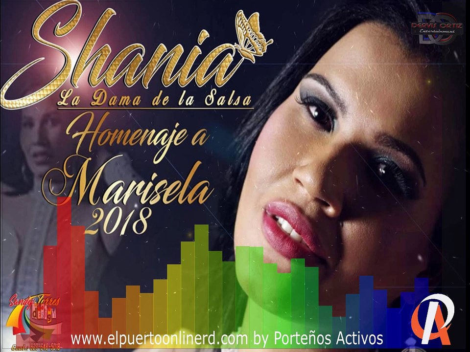 Shania La Dama De La Salsa - Homenáje A Marisela - (Popurry De Salsa) 2018