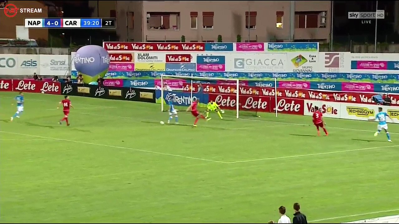 Simone Verdi second Goal HD - Napoli 5 - 0 Carpi - 22.07.2018 (Full Replay)