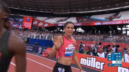 Ligue de diamant - Prandini a surpris les favorites