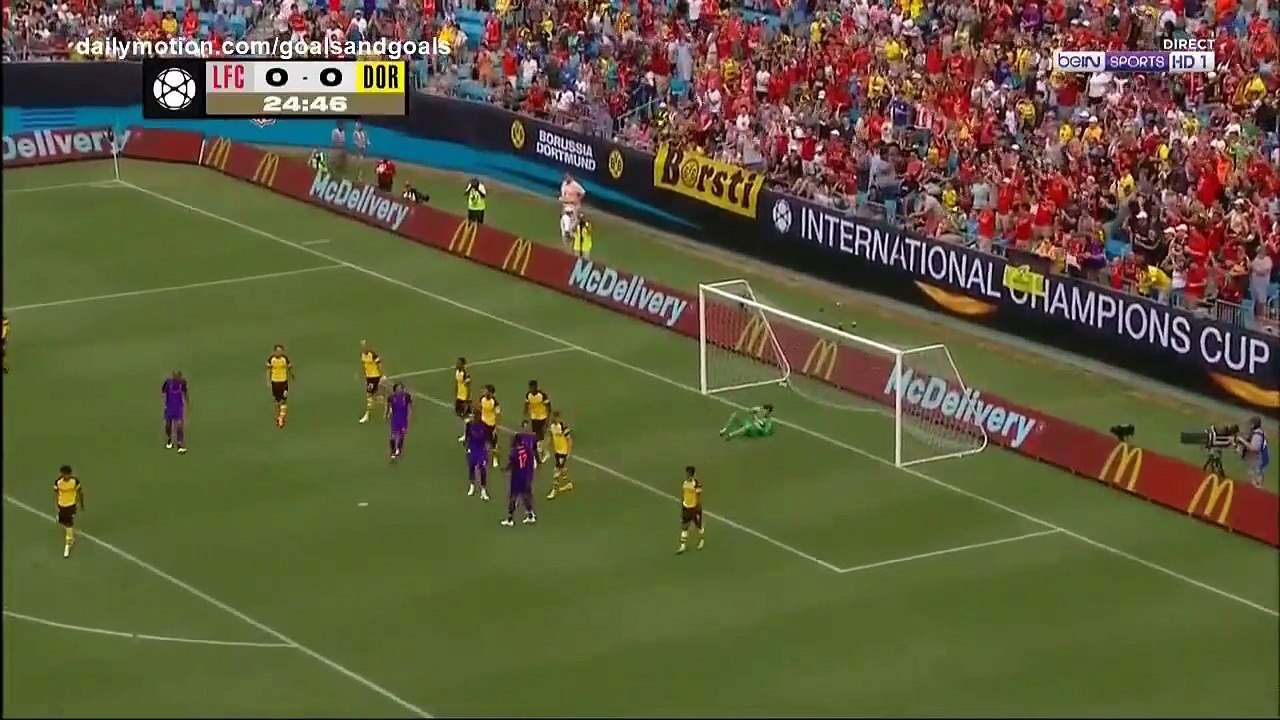 Virgil Van Dijk Goal HD - Liverpool 1-0 Borussia Dortmund 22.07.2018 Full Replay HD