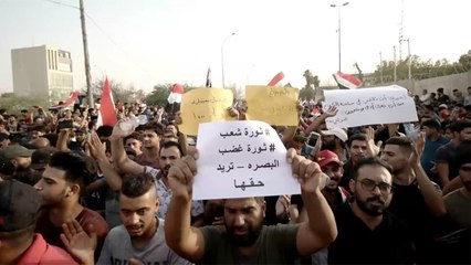 تواصل المظاهرات المطالبة بتحسين مستوى الخدمات بالعراق