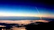 #EGA flath earth# more ur flat earth   Space Shuttle Launch Viewed From an Airplane 1