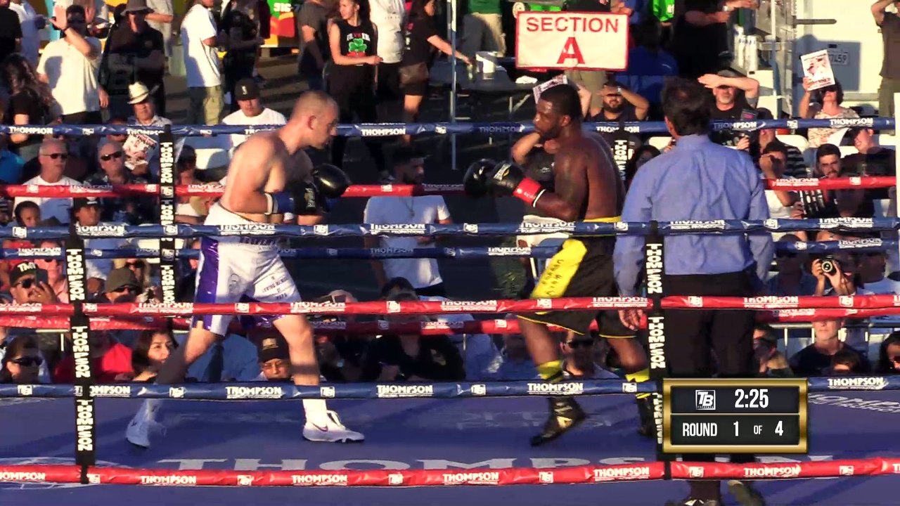 Ryan Bourland vs Codale Ford (30-06-2018) Full Fight