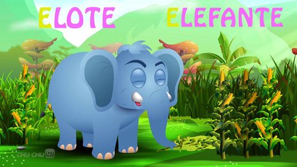 Canción de Fonética con DOS palabras – ChuChu TV ABC Canciones del Abecedario con Sonidos