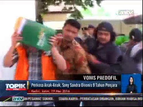 Perkosa 58 Anak, Sony Sandra Hanya Divonis 9 Tahun Penjara
