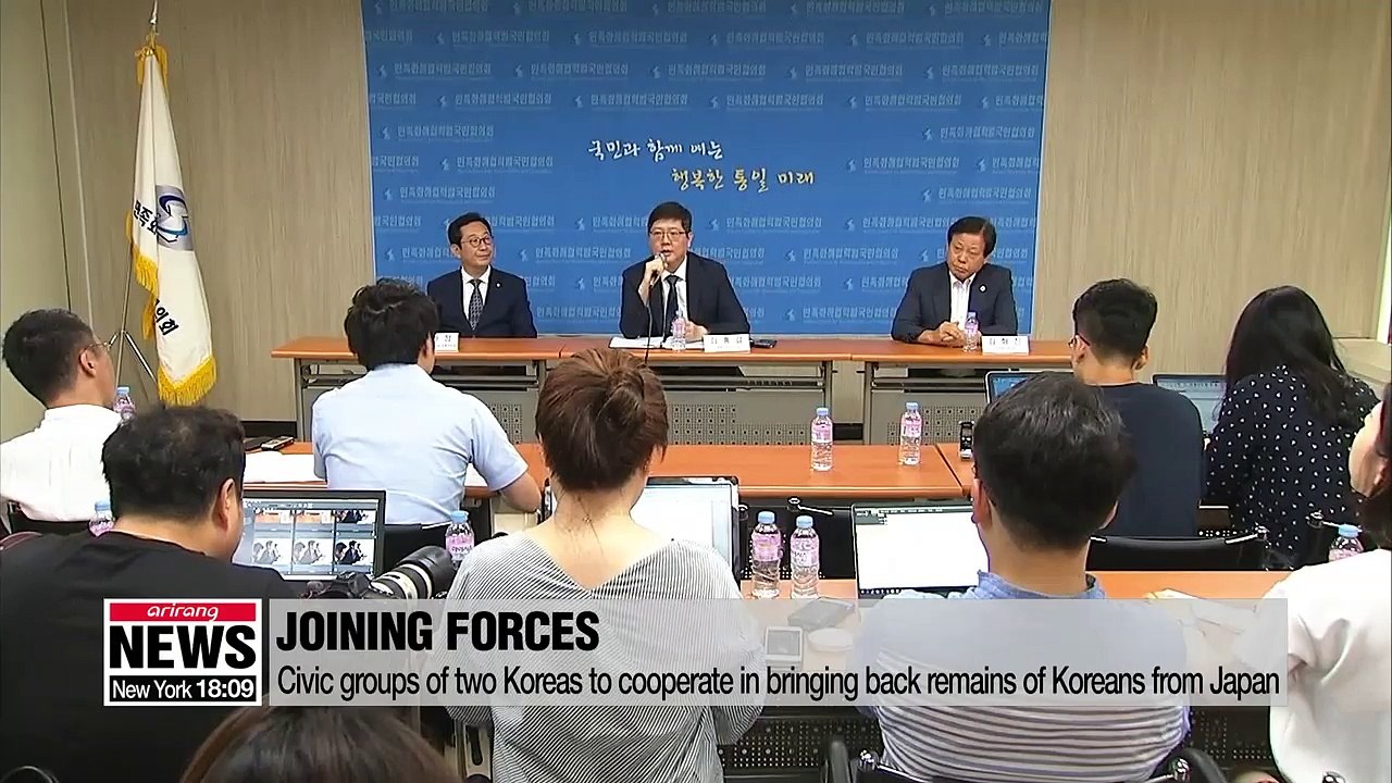 Civic groups of two Koreas to cooperate in bringing back remains of Koreans from Japan