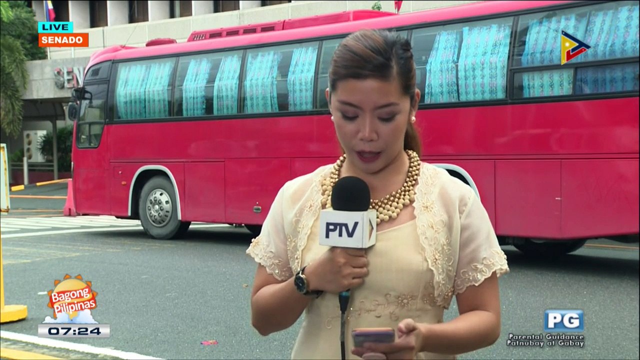 Updates mula sa Senado kaugnay ng muling pagbubukas ng ikatlong regular session ng 17th Congress of the Philippines