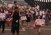 Tens of Thousands Protest Over LGBT Rights in Tel Aviv