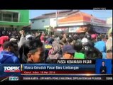 Pasca Kebakaran Pasar Limbangan, Para Pedagang Blokade Jalan