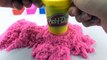 Learn Colors With kinetic Sand Swimming Pool Peppa Pig Surprise Toys   Learning Colours For Kids   Y