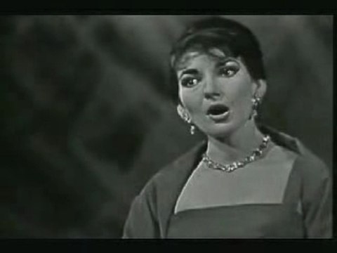 Maria Callas sings 'Una voce poco fa', Rossini