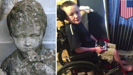 Boy "turning to stone" from rare medical condition