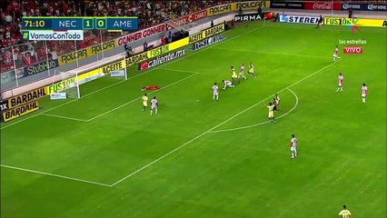 Roger Martínez Goal - Necaxa vs Club  América 1-1